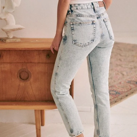 SEZANE LE BRUT EDGE BLUE SEZANE JEANS - Picture 3 of 14